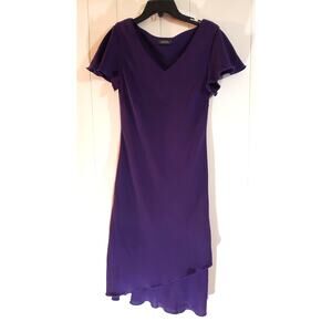 Dressbarn Collection Vintage Classic size 4 purple dress